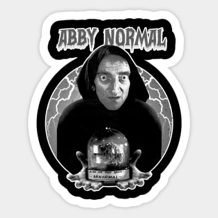 Eyegor Abby normal Brain Sticker